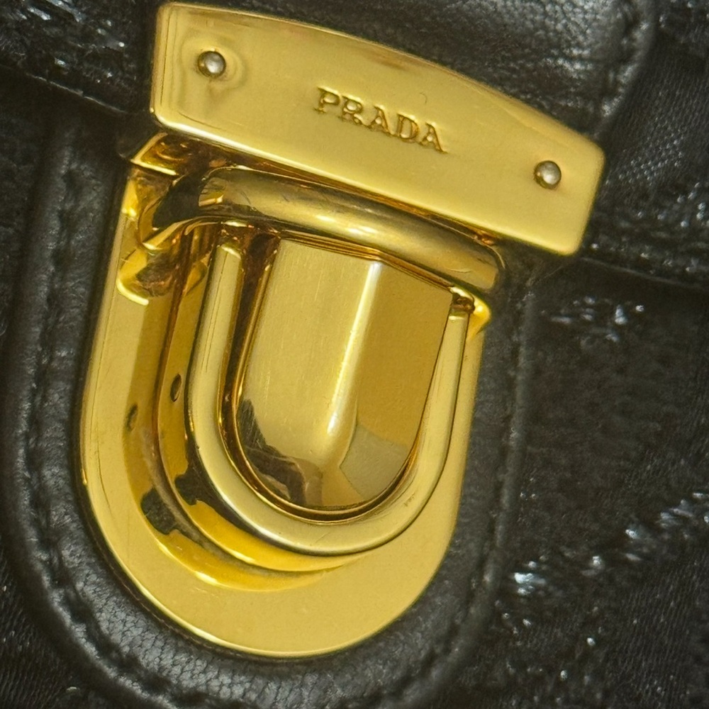 Prada Black Clutch and Crossbody Handbag - Picture 8 of 13